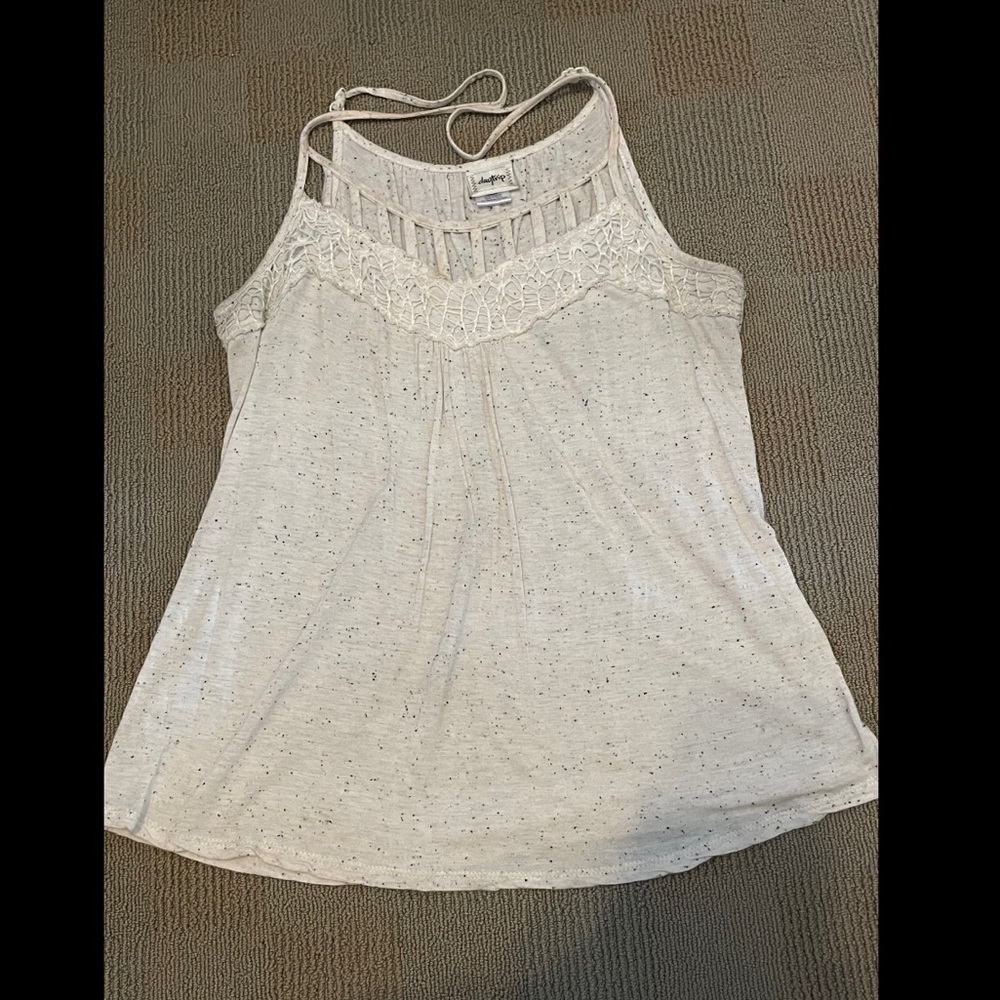 Daytrip Buckle White Summer Tank